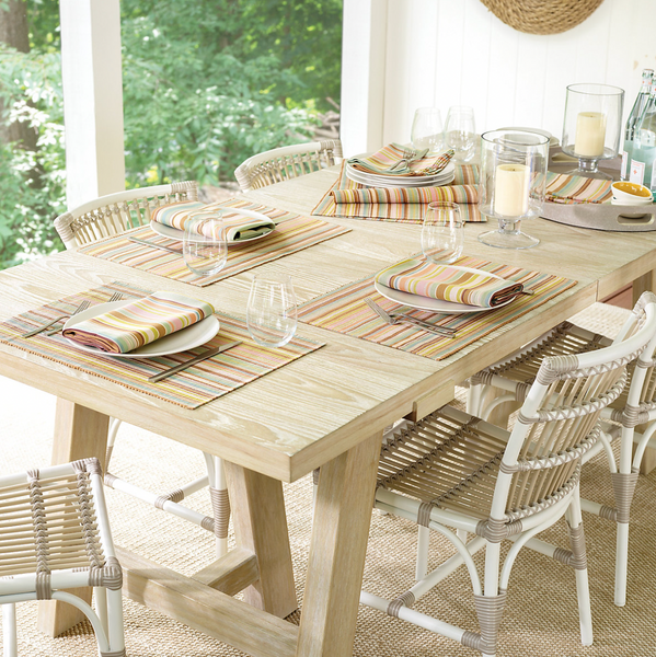 Dash & Albert Pebble Natural Indoor/Outdoor Rug Waiting On Martha