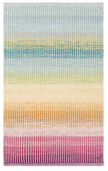 Watercolor Horizon Multi Machine  Washable Rugs