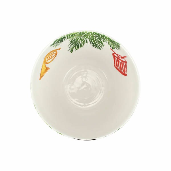 VIETRI Nutcracker Deep Serving Bowl Waiting On Martha