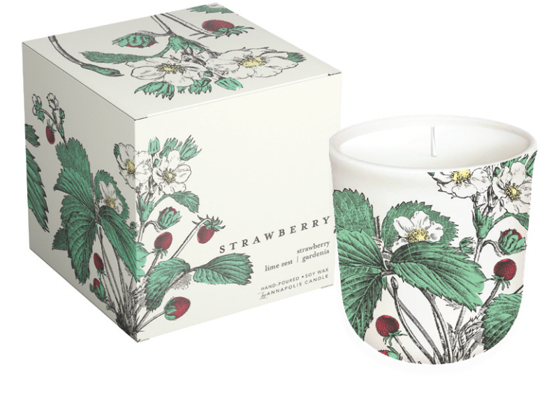 Strawberry Terrace Collection Candle