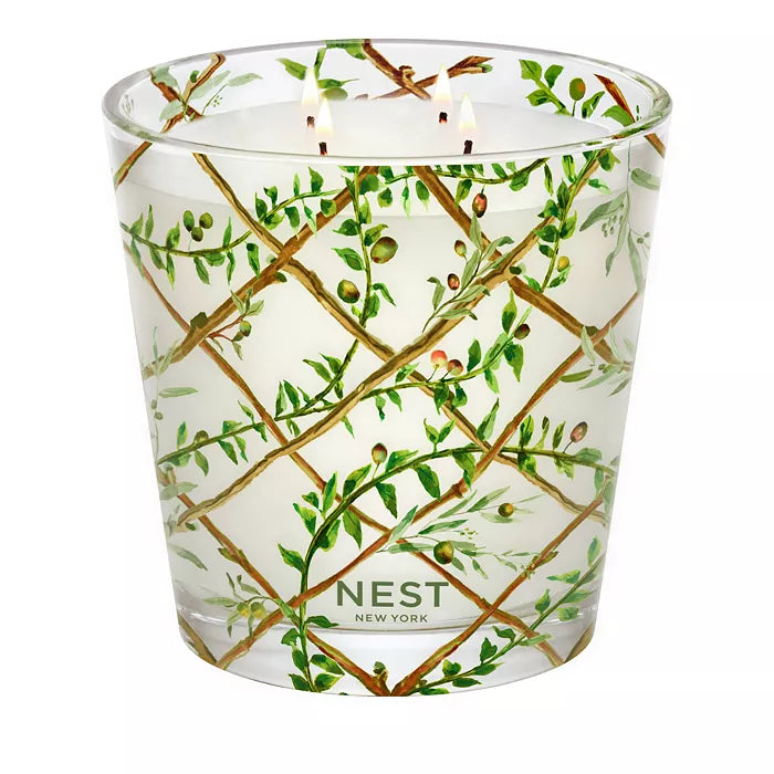 Nest Santorini Olive & Citron Specialty Luxury 4 Wick Candle