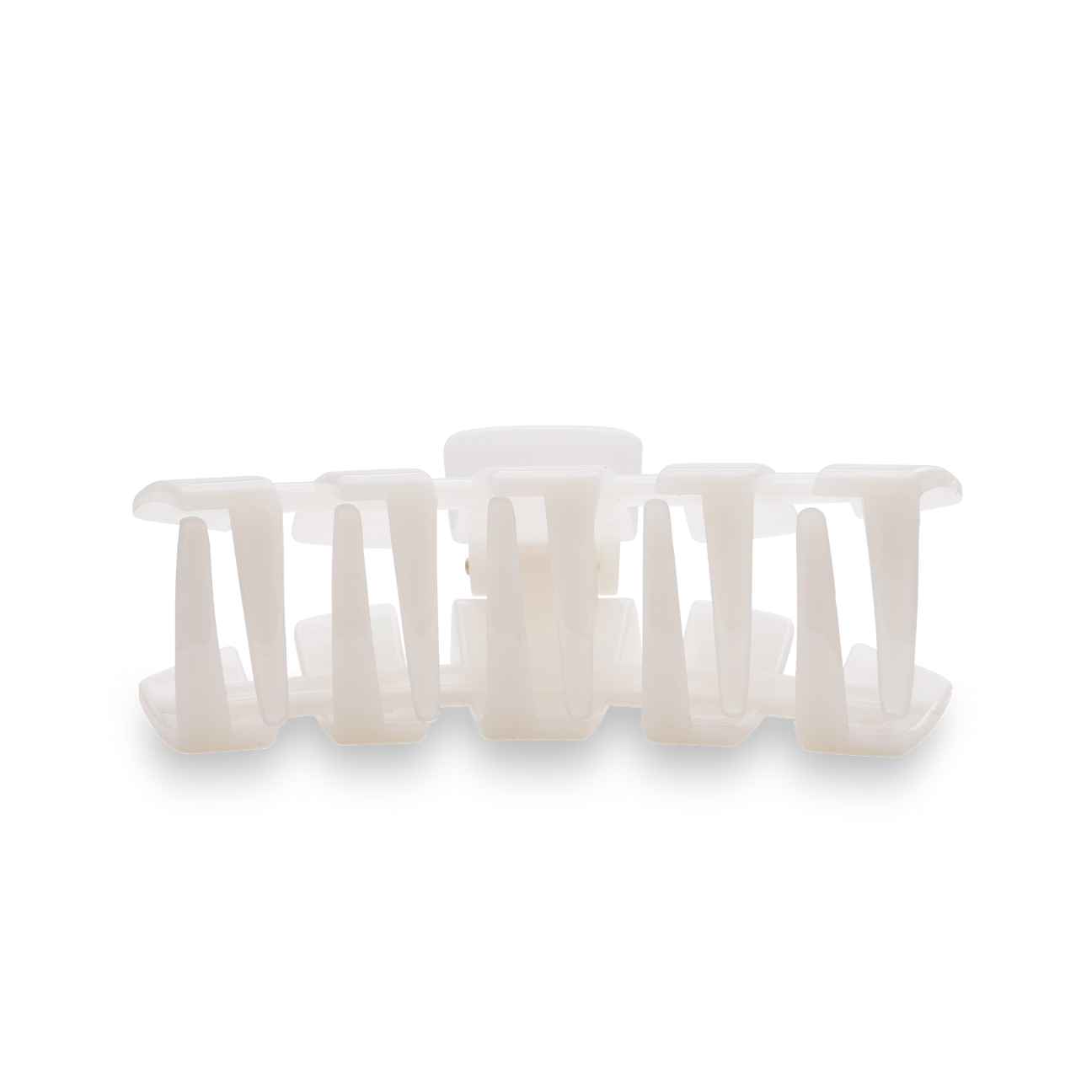 Teleties Classic Coconut White Large Hair Clip