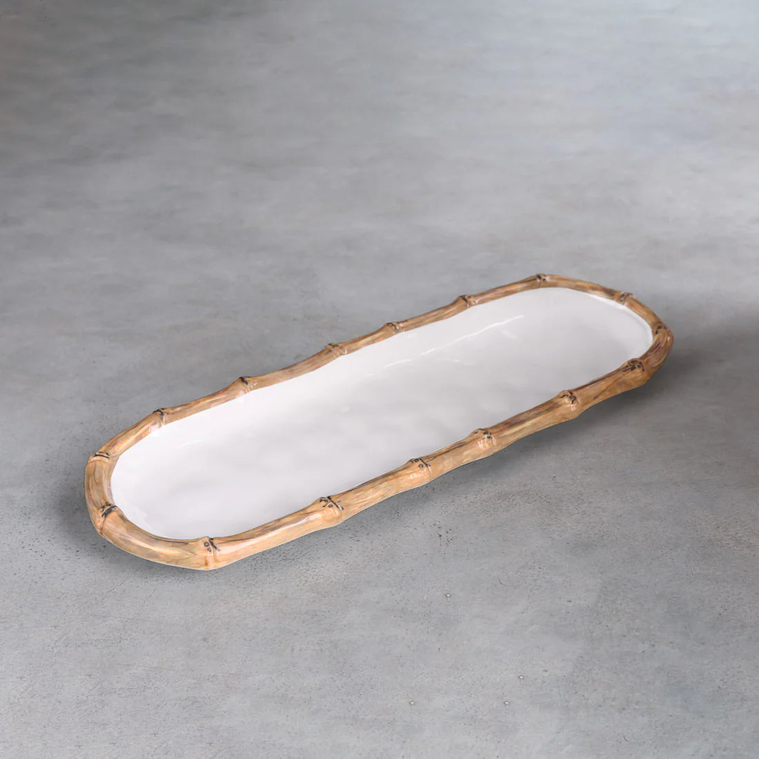 Beatriz Ball Melamine Bamboo Baguette Platter