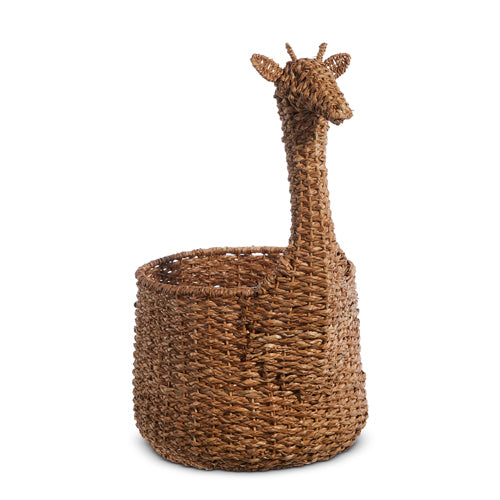 Giraffe Sea Grass Wicker Basket