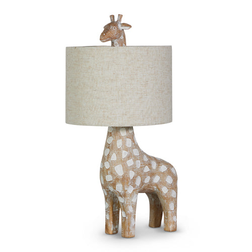 Spotted Giraffe Lamp