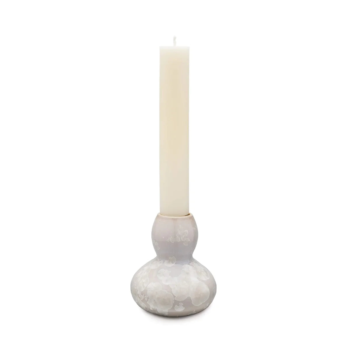 Simon Pearce Crystalline Candent Woodstock Candleholder