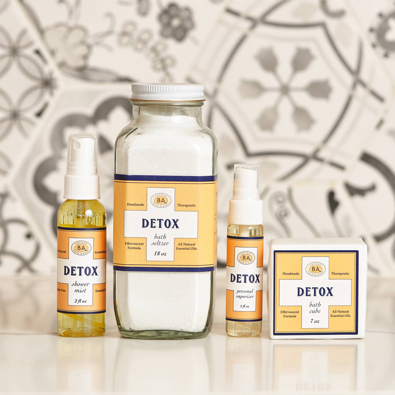 Detox Effervescent  Bath Cube