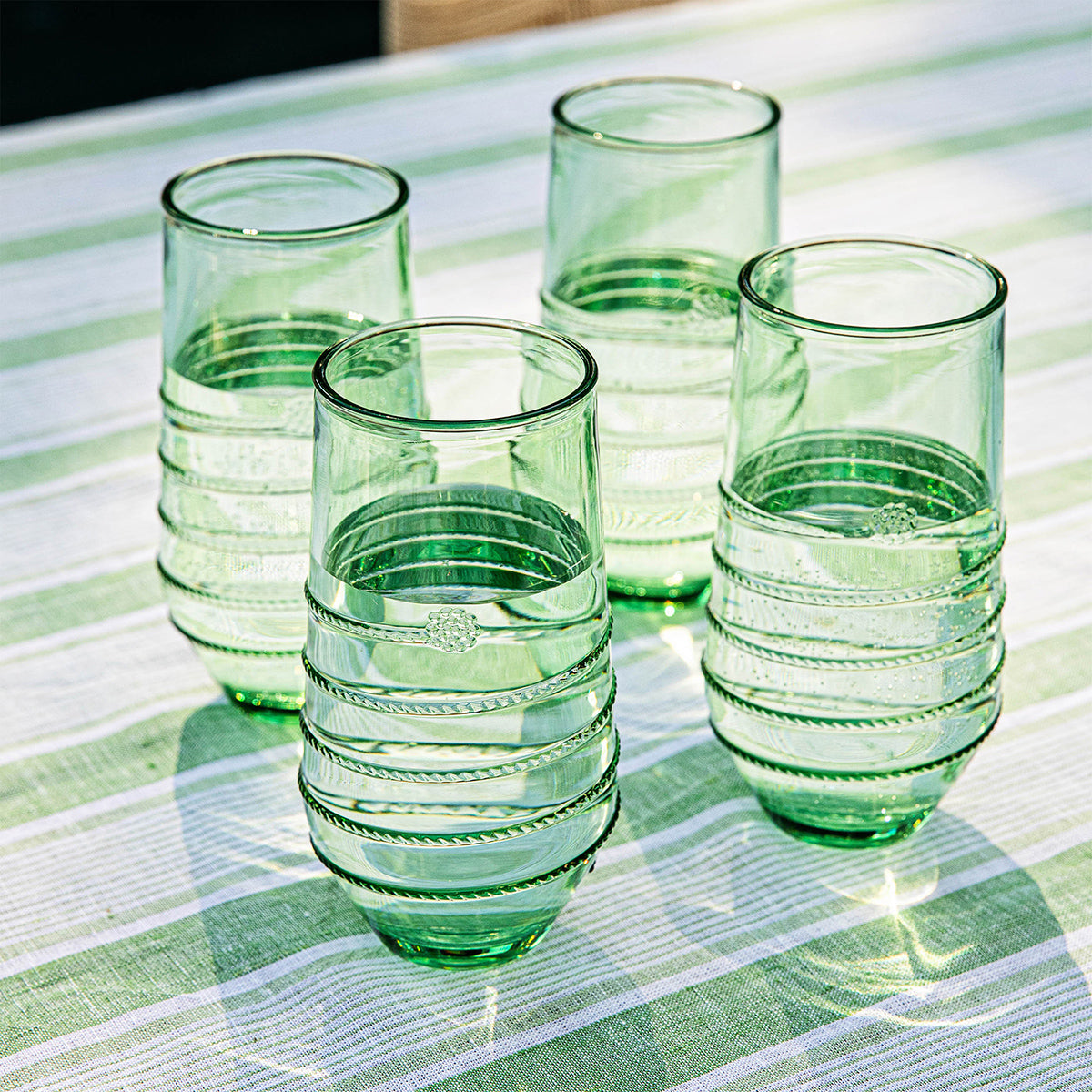 Juliska Amalia Acrylic Large Tumbler - Seagrass