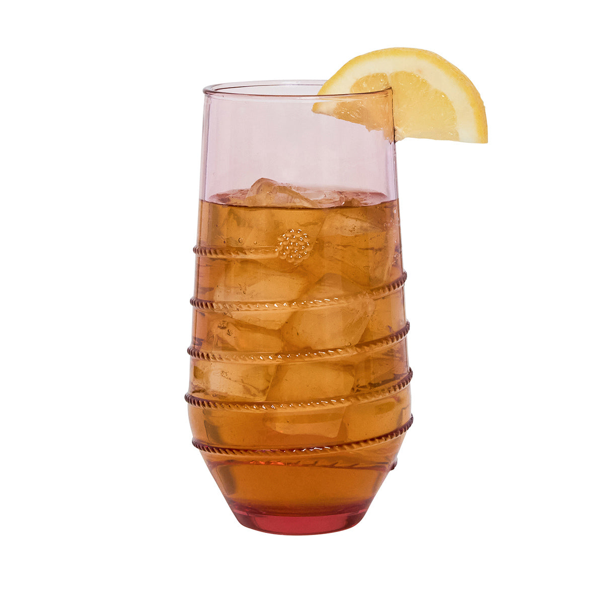 Juliska Amalia Acrylic Large Tumbler - Coral