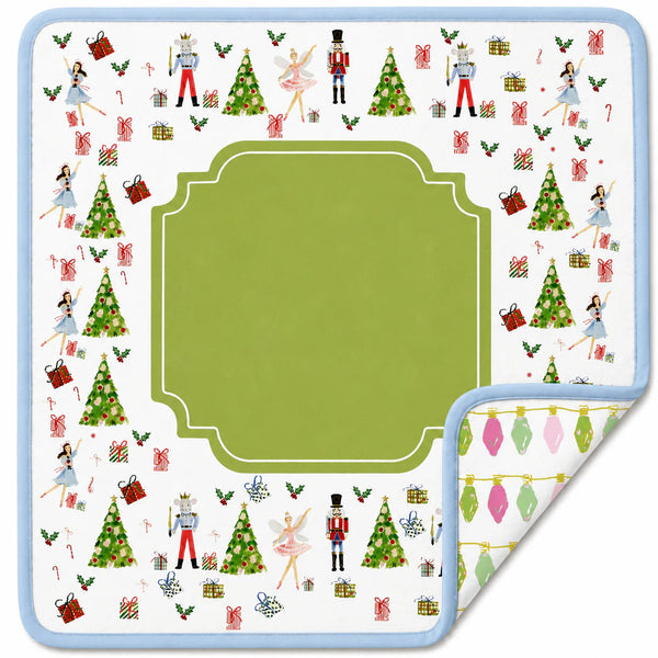 Holiday Lights Double Sided Mahjong Mat - PRE ORDER