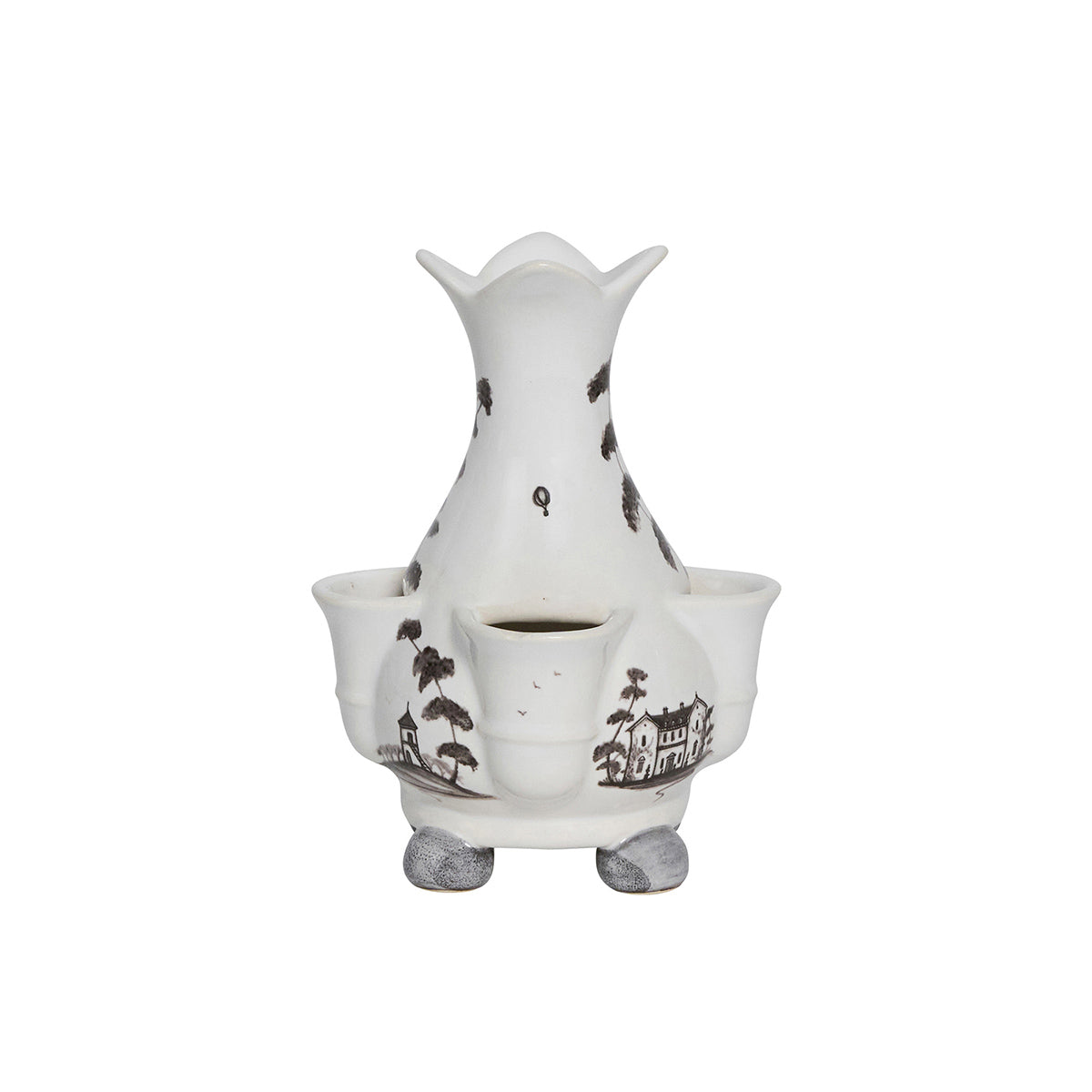 Juliska Country Estate Flint Grey Tulipiere Vase, 6"