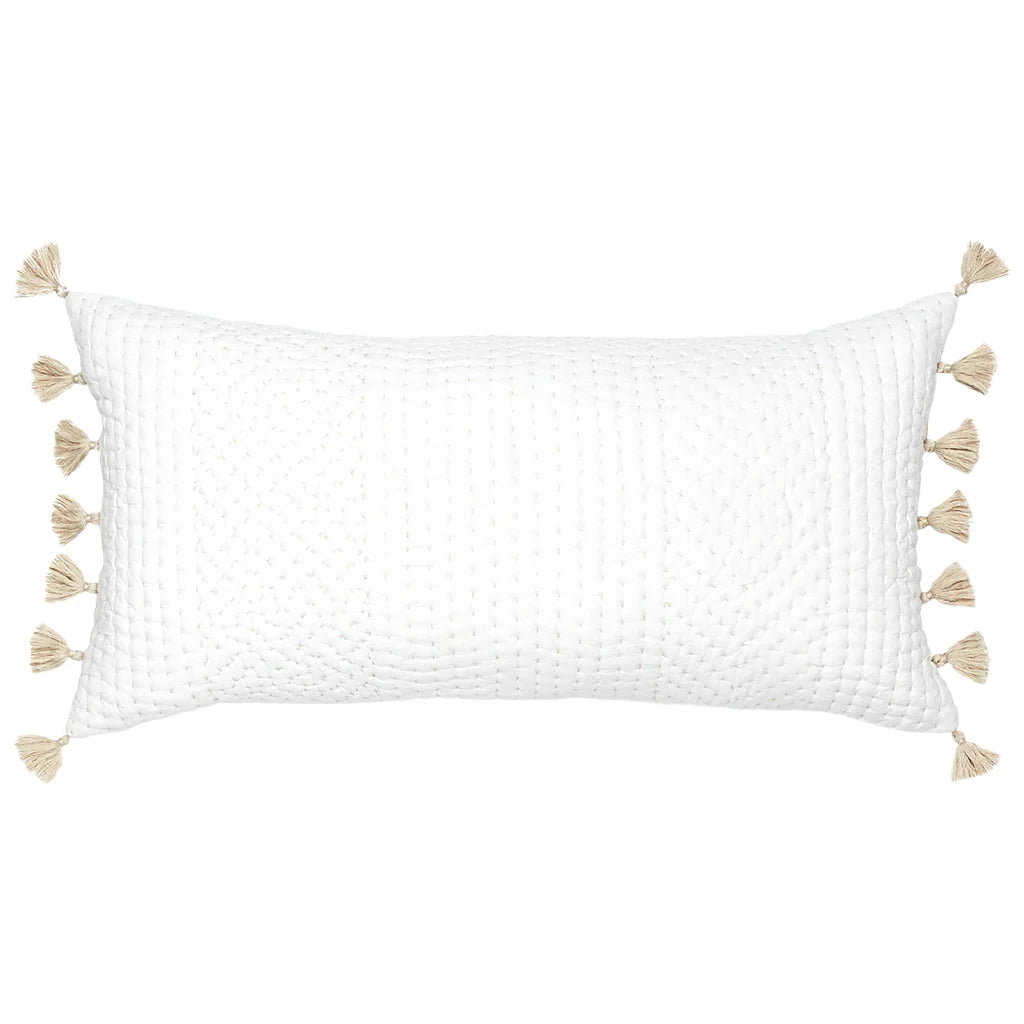 John Robshaw Sahati Sand Bolster Pillow