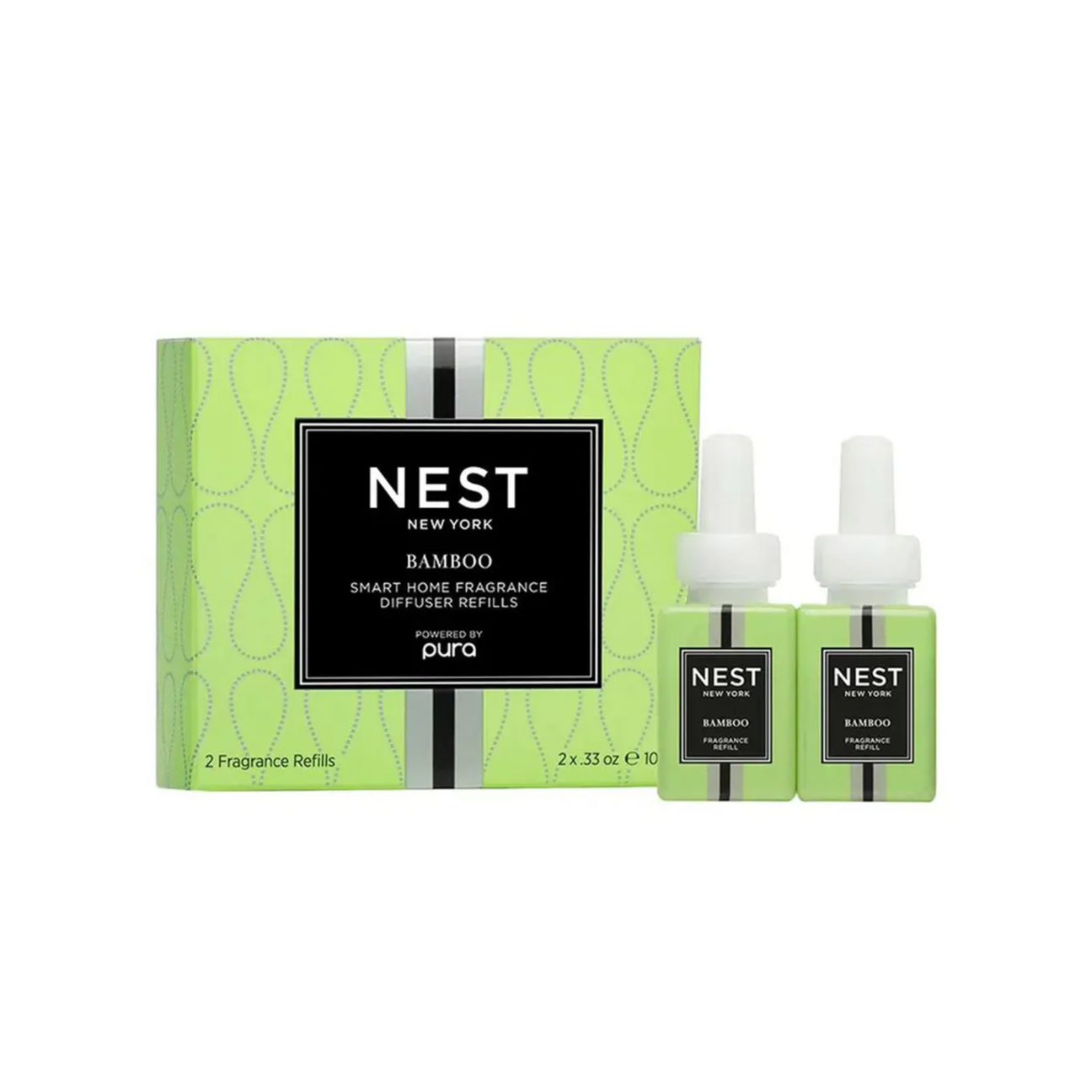 Nest Bamboo Refill Duo for Pura Smart Home Fragrance Diffuser