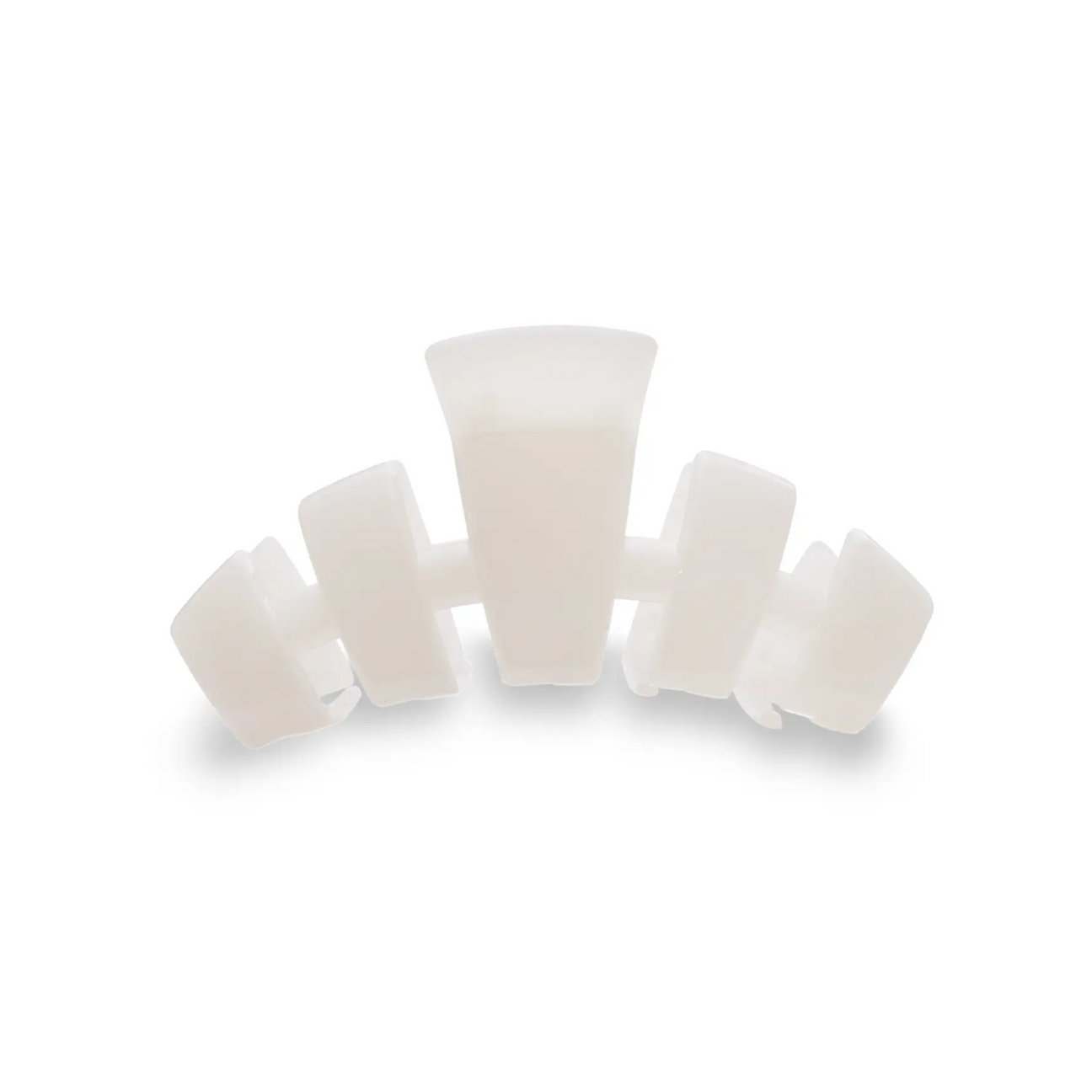 Teleties Classic Coconut White Large Hair Clip
