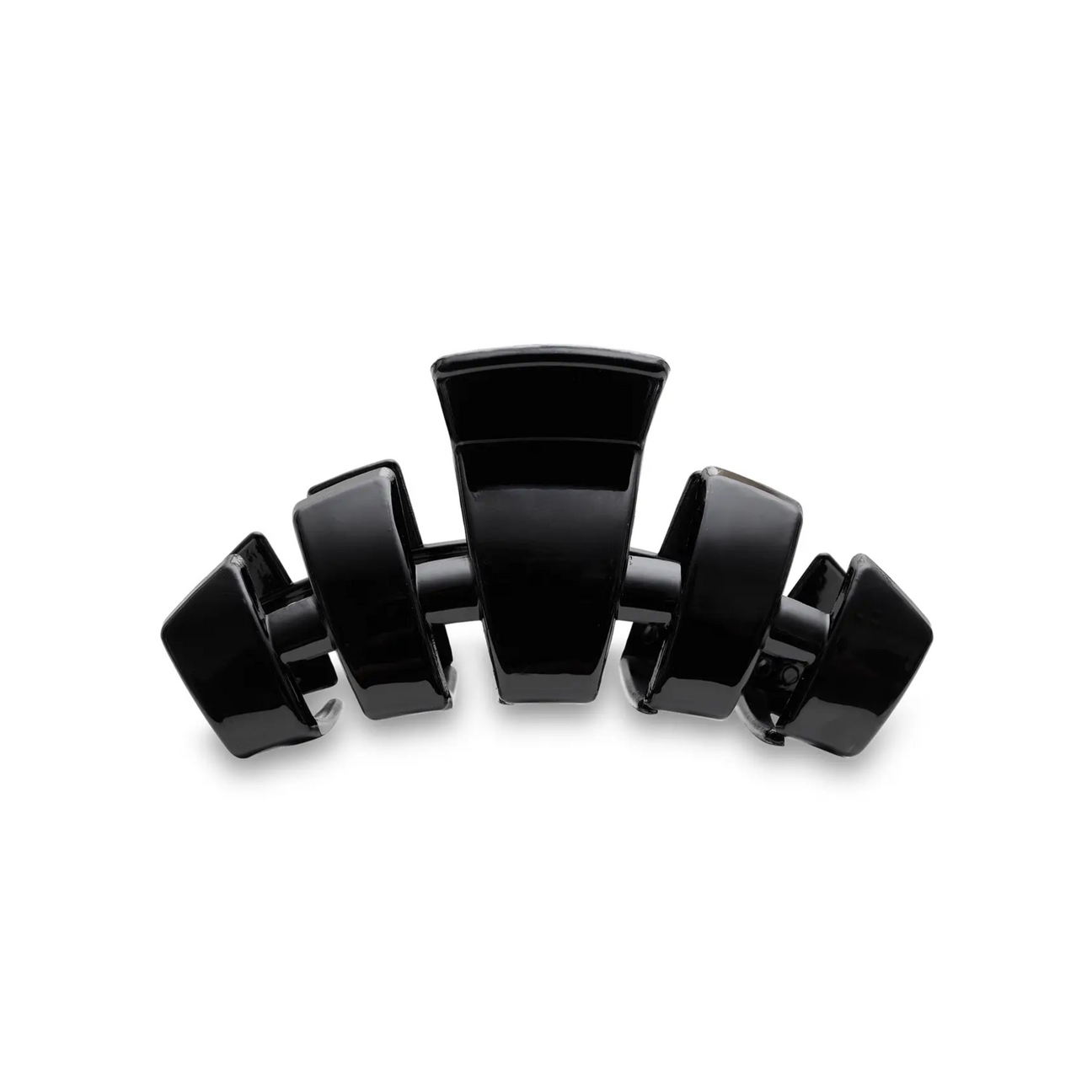 Teleties Classic Jet Black Large Hair Clip