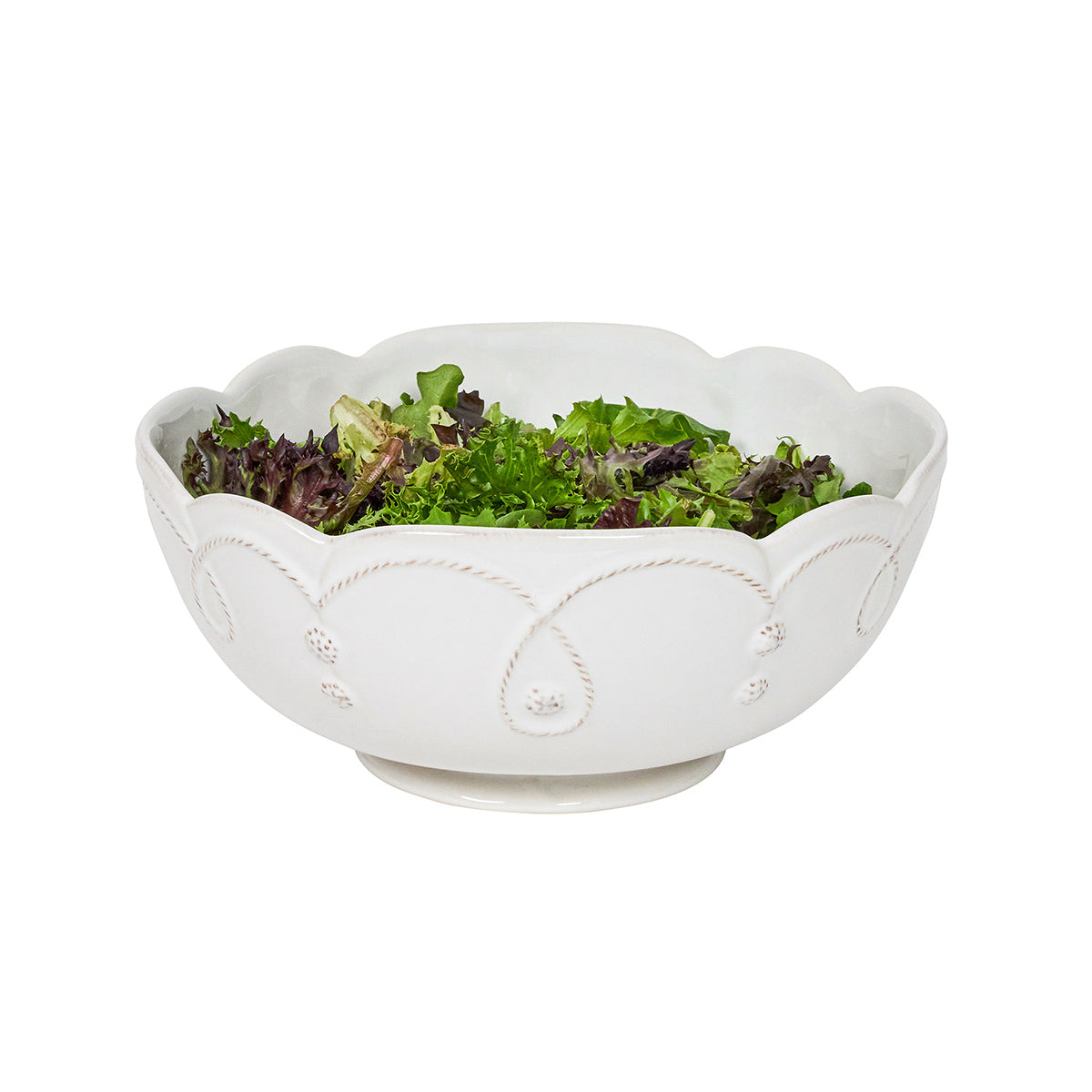 Juliska Jardins Du Monde 10" Serving Bowl - Whitewash