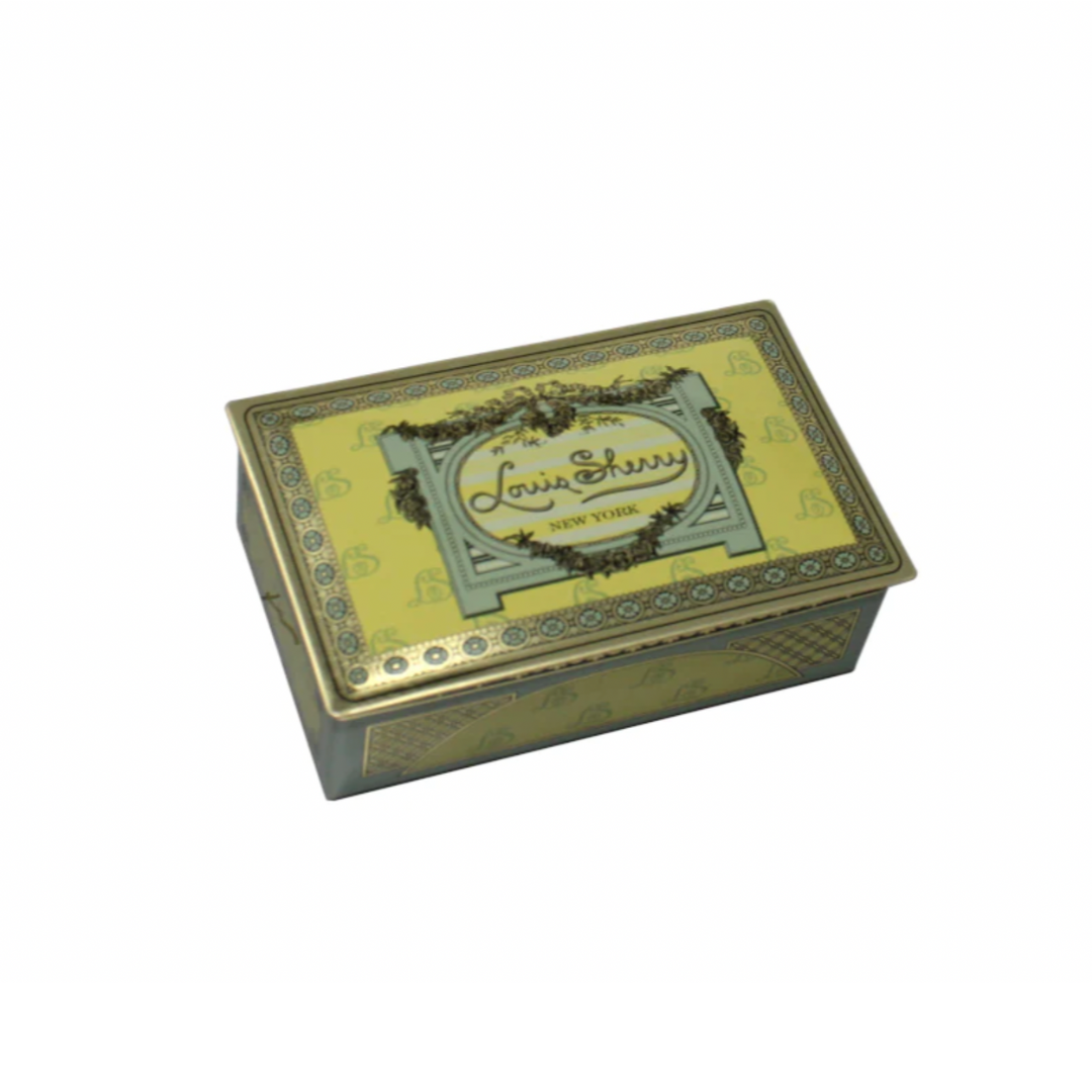 Louis Sherry Chocolate Tin, 2 Piece, Vintage