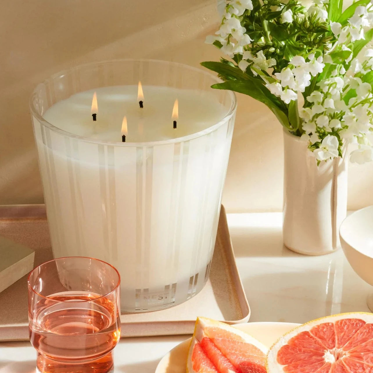 Nest Grapefruit Luxury 4 Wick Candle