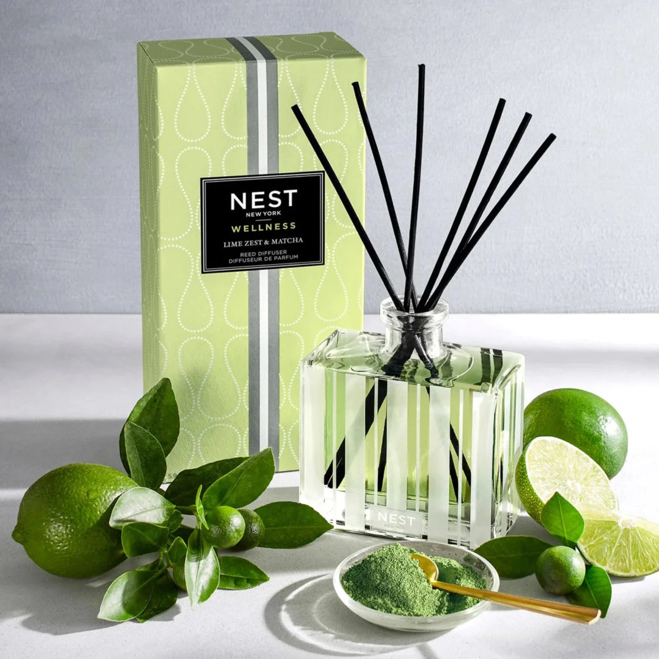 Nest Wellness Lime Zest & Matcha Diffuser