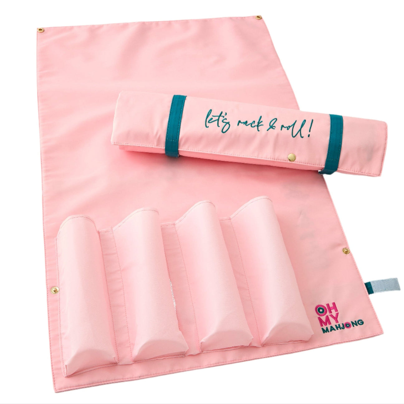 Oh My Mahjong - Light Pink Let's Rack & Roll Bag