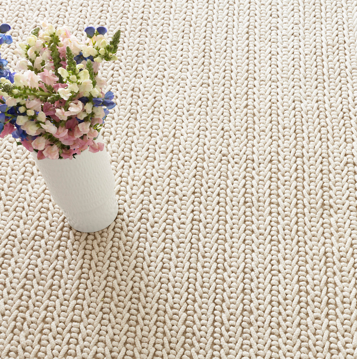 Dash & Albert Veranda Ivory Indoor/ Outdoor Rug