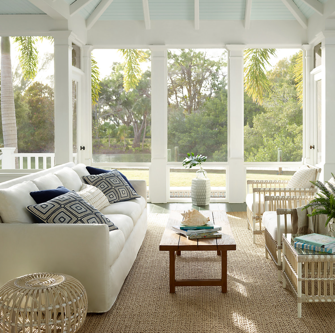 Dash & Albert Veranda Natural Indoor/Outdoor Rug