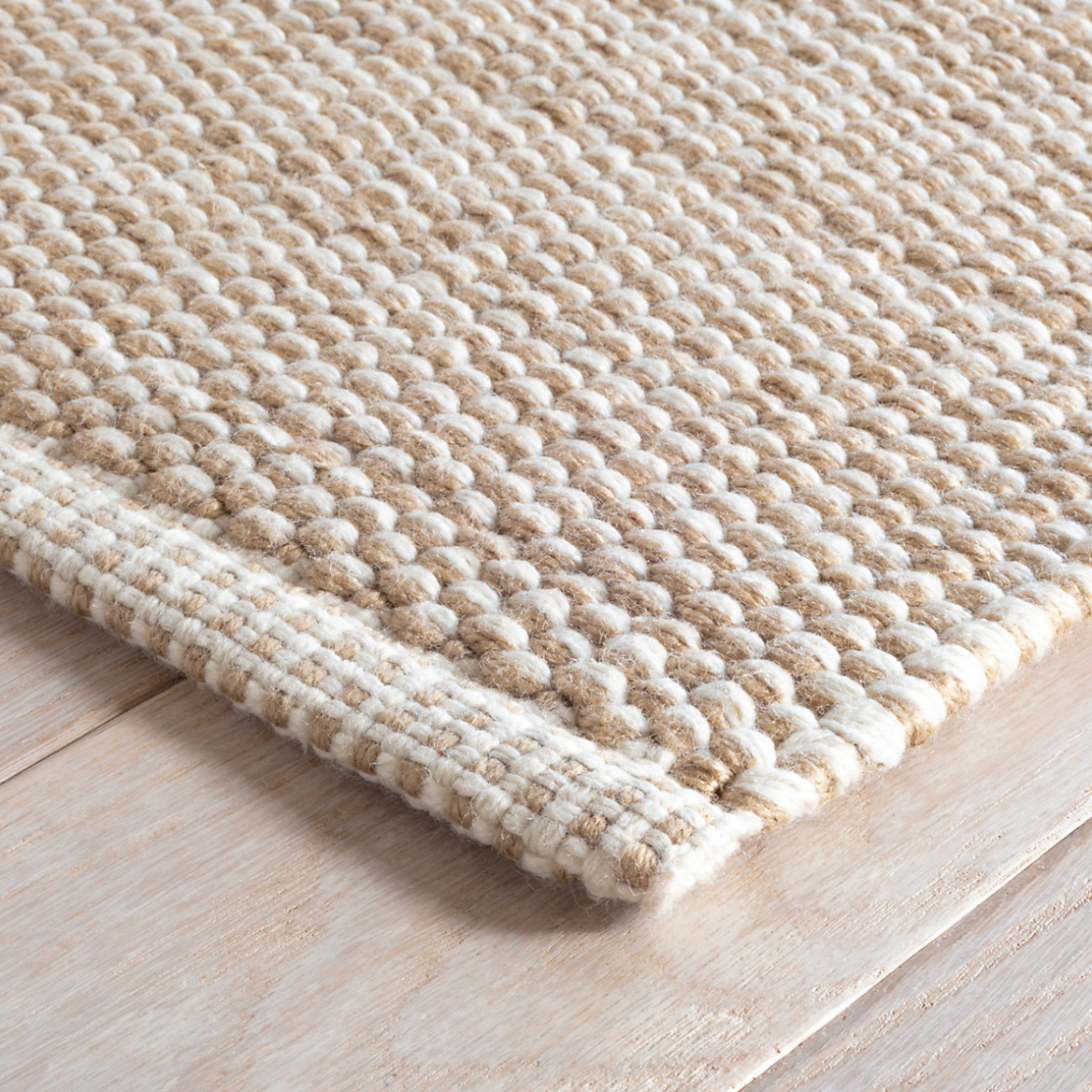 Dash & Albert Pebble Natural Indoor/Outdoor Rug
