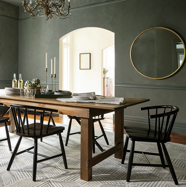 Dash & Albert Karari Hooked Wool Rug Waiting On Martha