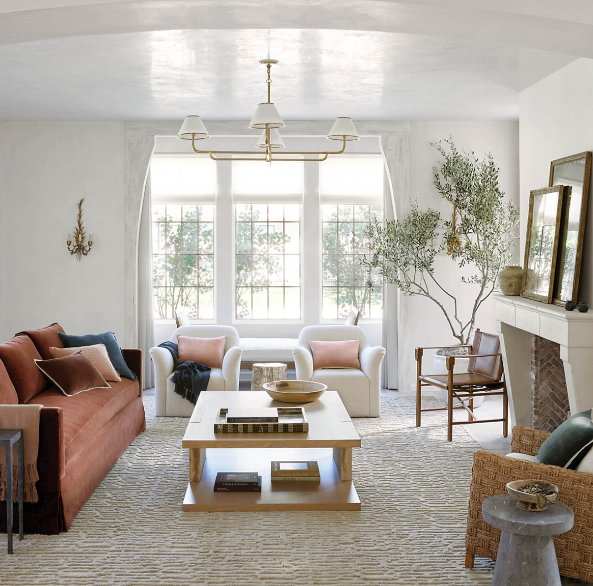 Dash & Albert Gates Plaster Hand Knotted Wool Rug