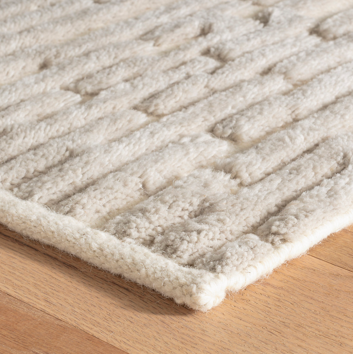 Dash & Albert Gates Plaster Hand Knotted Wool Rug