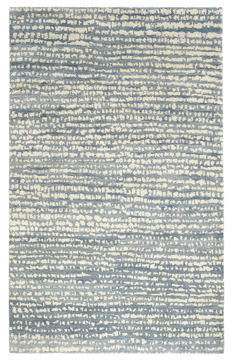 Dash & Albert Shepherd Pewter Blue Hand Knotted Wool Rug