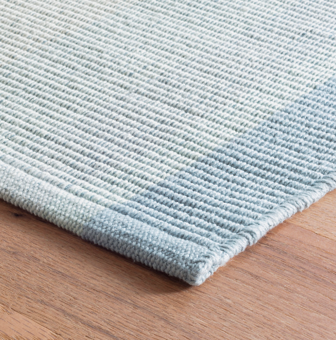 Dash & Albert Shore Stripe Woven Cotton Rug