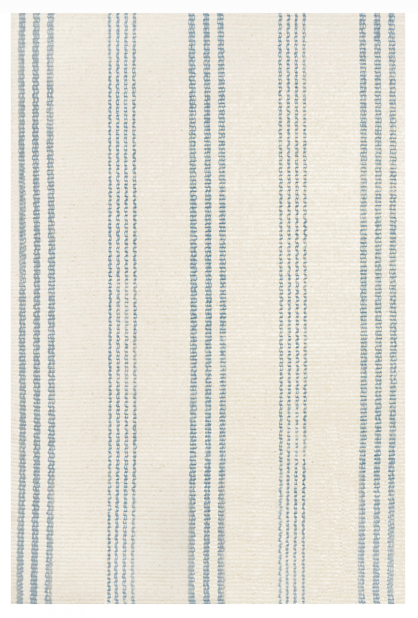Dash & Albert Swedish Stripe Woven Cotton Rug