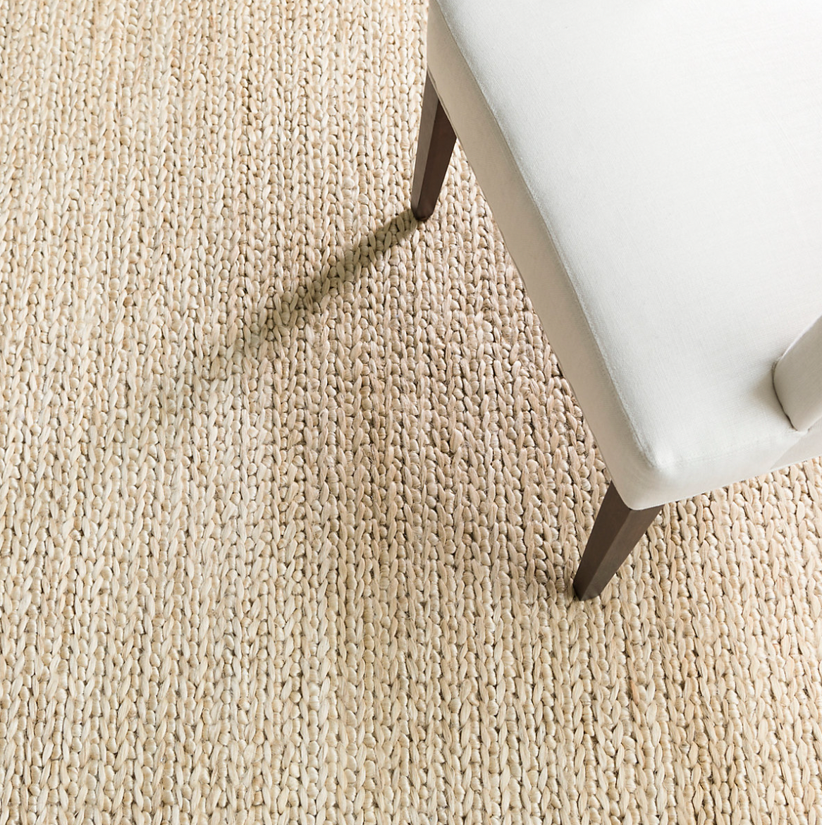 Dash & Albert Jute Woven Bleached Oak Rug