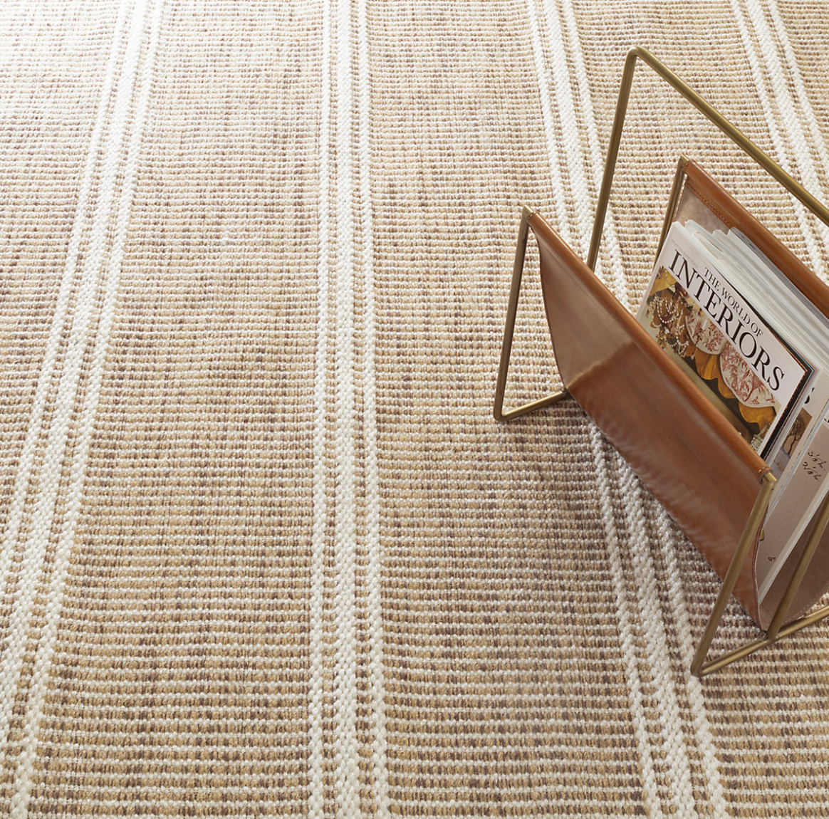 Dash & Albert Malta Natural Woven Wool Rug