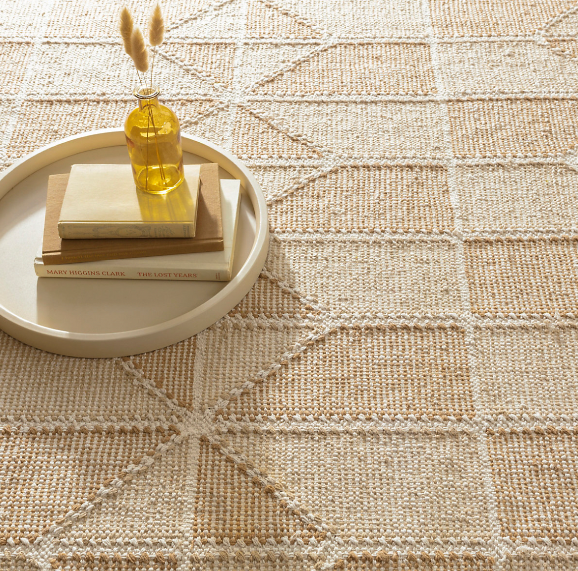 Dash & Albert Ojai Wheat Loom Knotted Cotton Rug