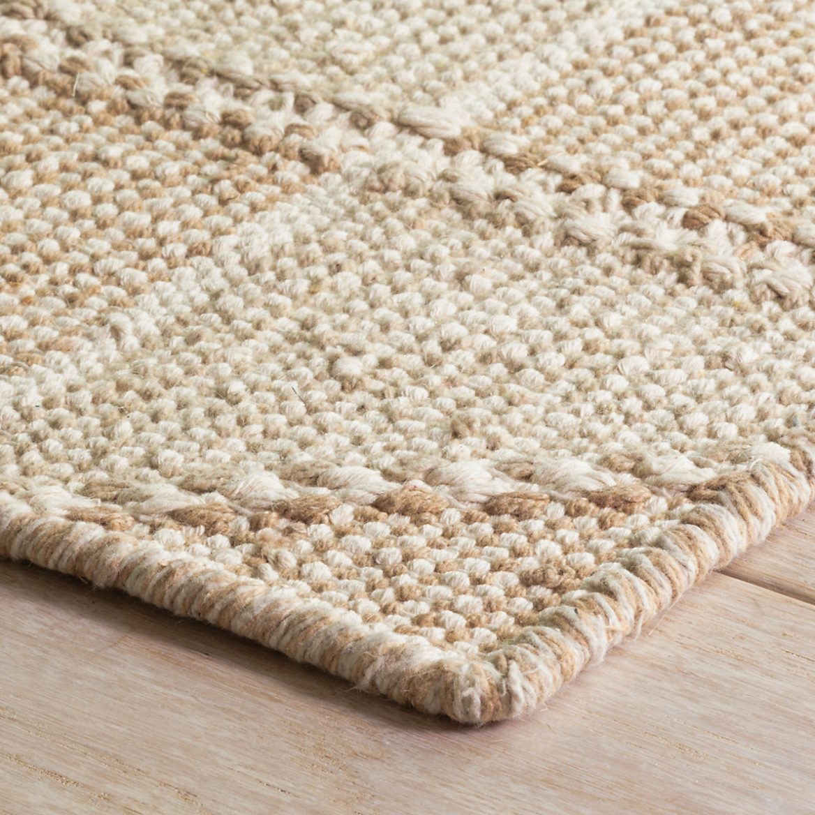 Dash & Albert Ojai Wheat Loom Knotted Cotton Rug