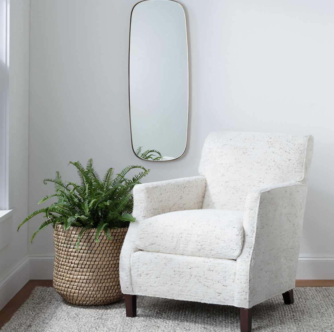 Dash & Albert Niels Grey Woven Wool/Viscose Rug