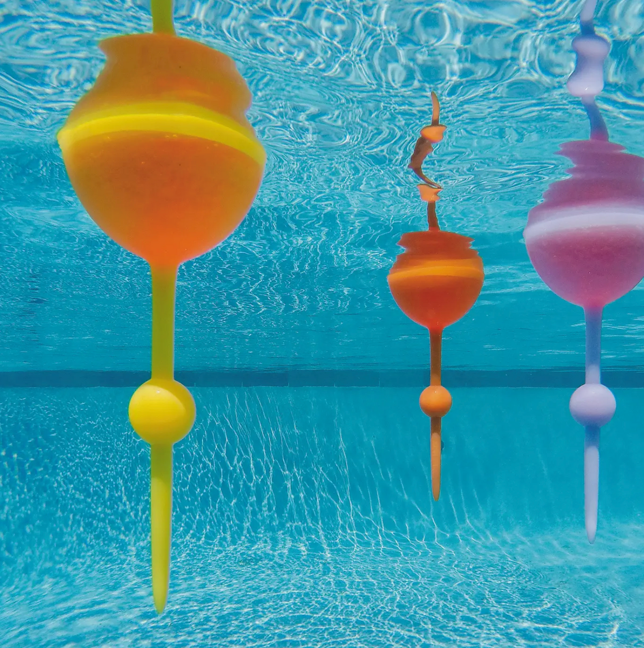 Teal Round Beach Glass