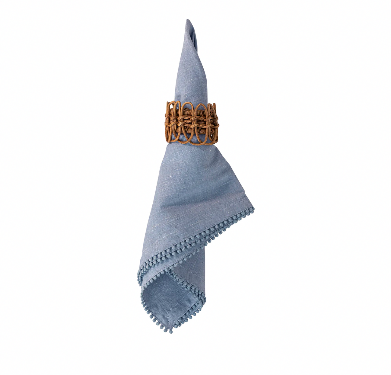 Juliska Berry Trim Chambray Napkin