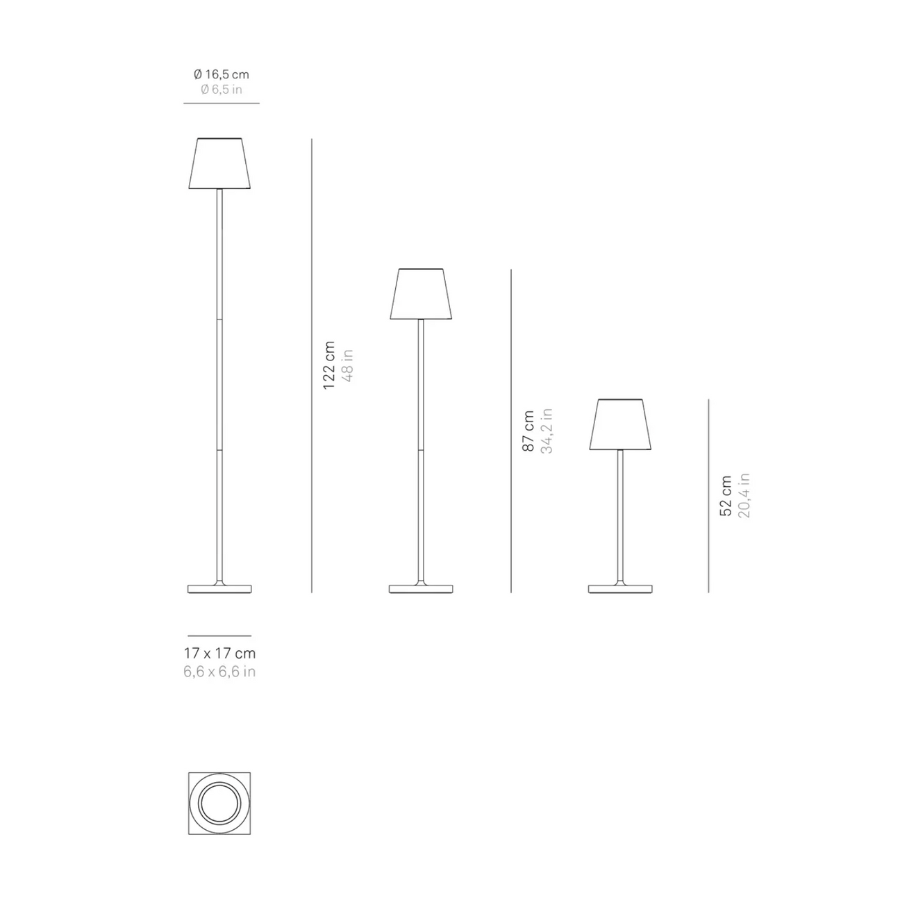 Poldina Pro Floor Lamp - White