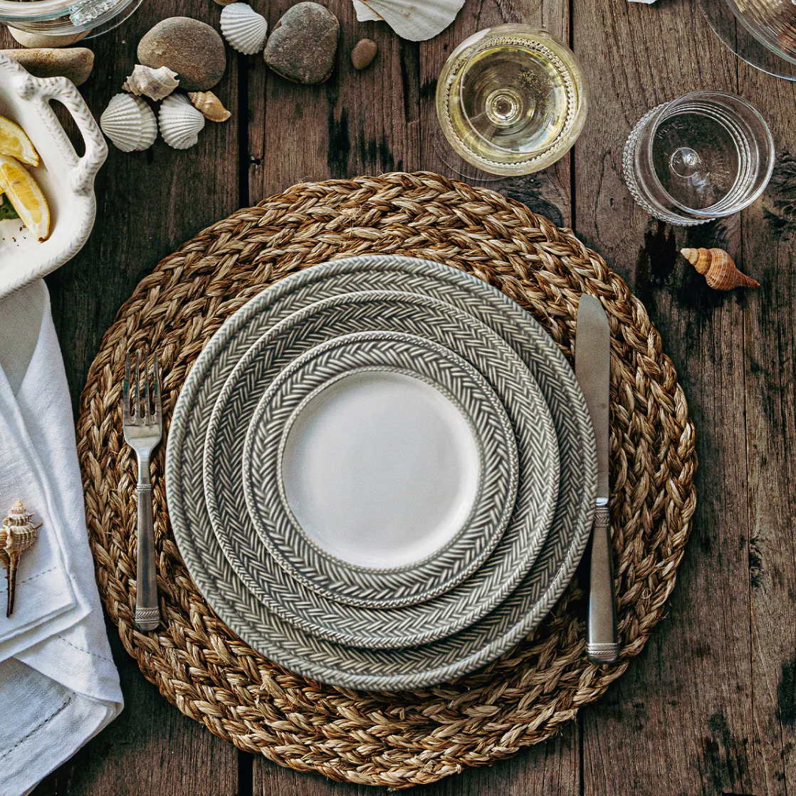 Juliska Natural Woven Straw Placemat