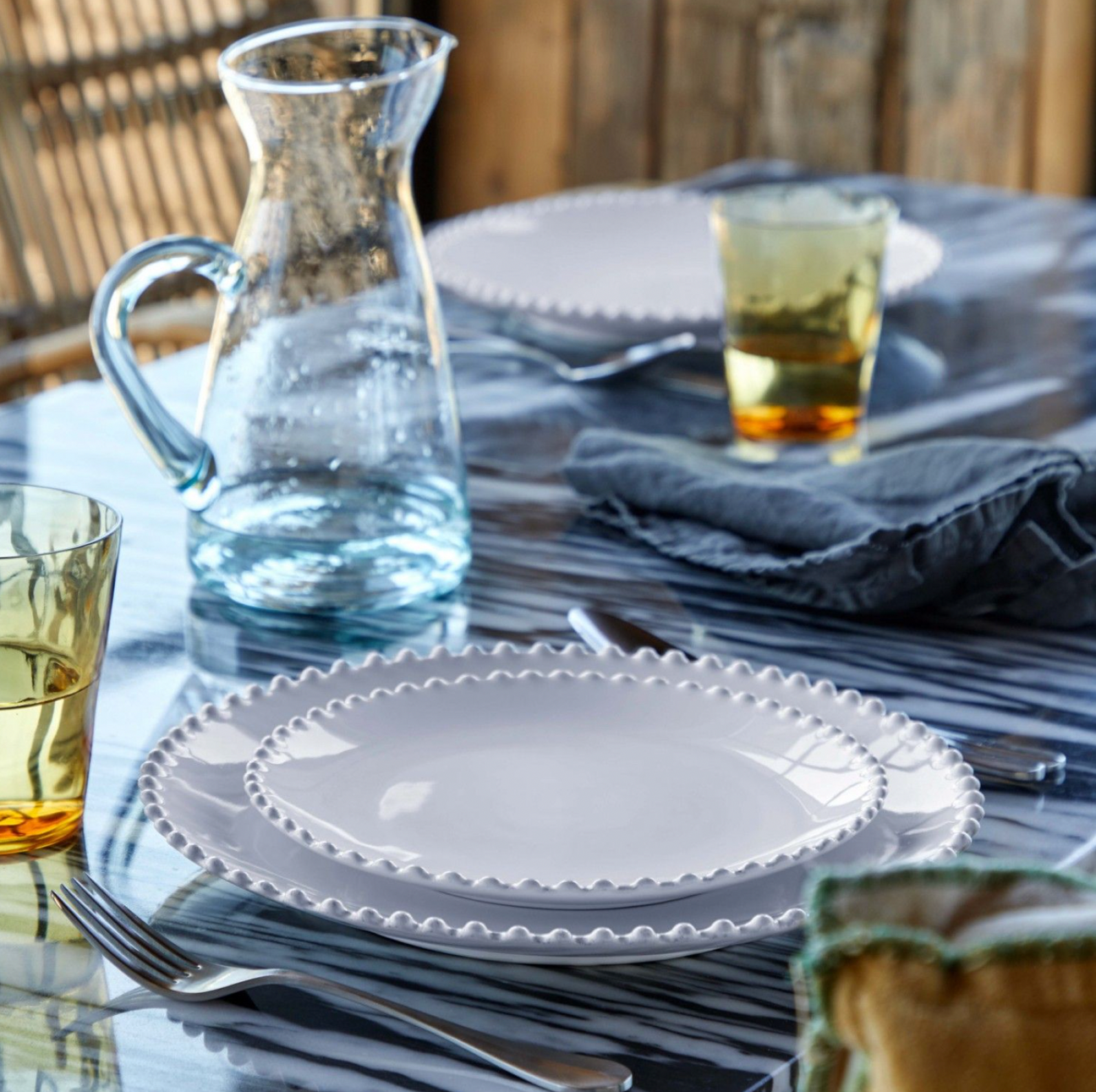 Costa Nova Pearl Salad Plate