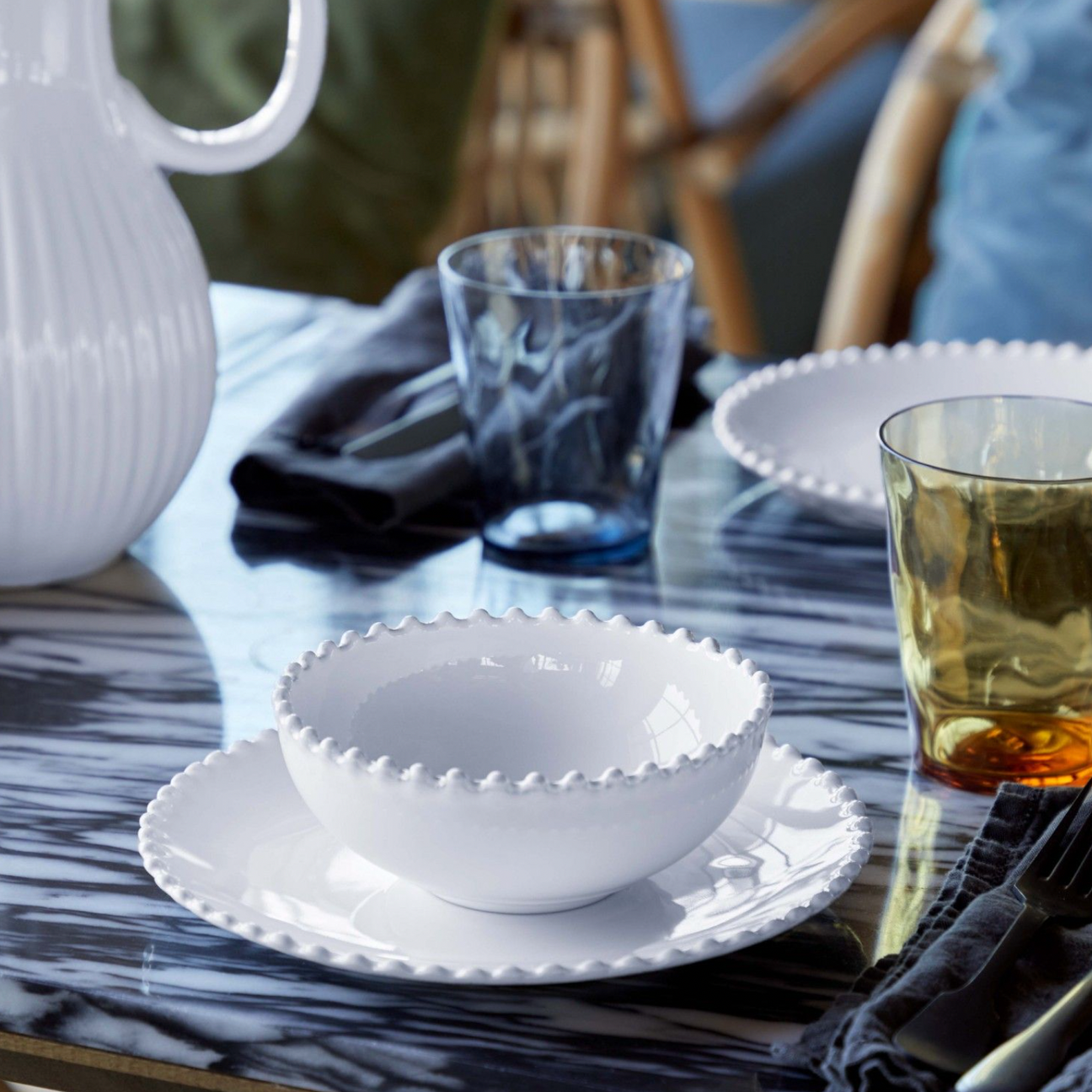 Costa Nova Pearl Salad Plate