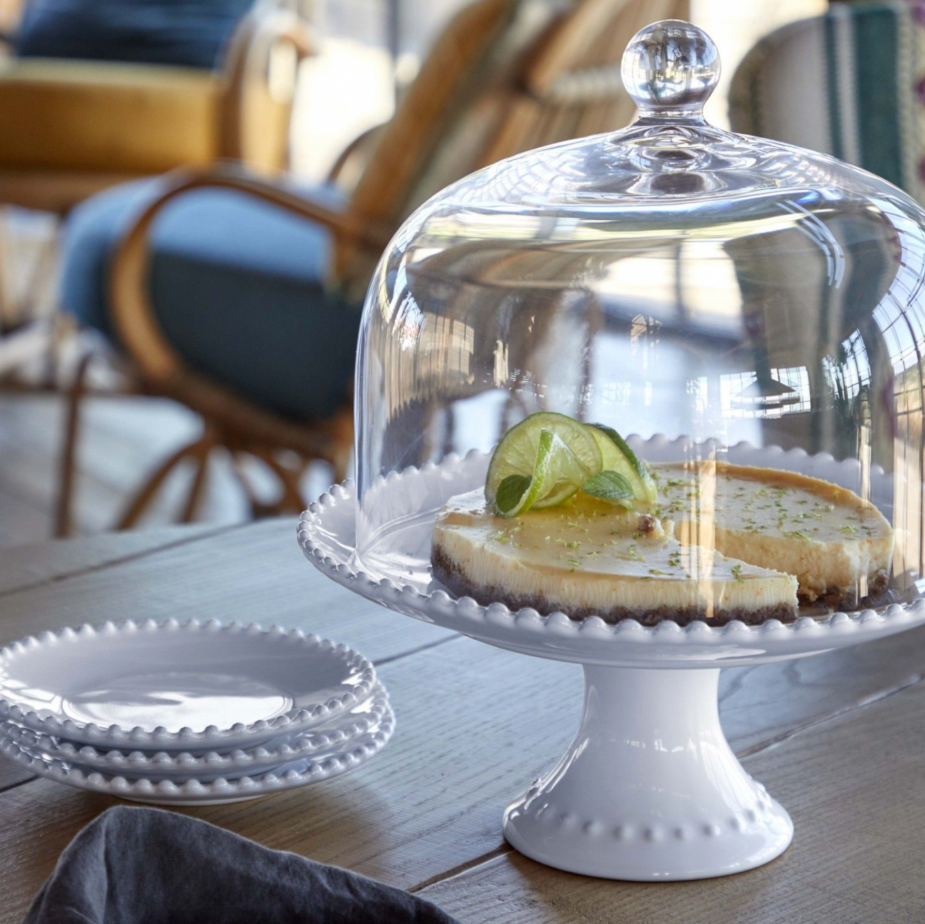 Costa Nova Pearl Bread Plate