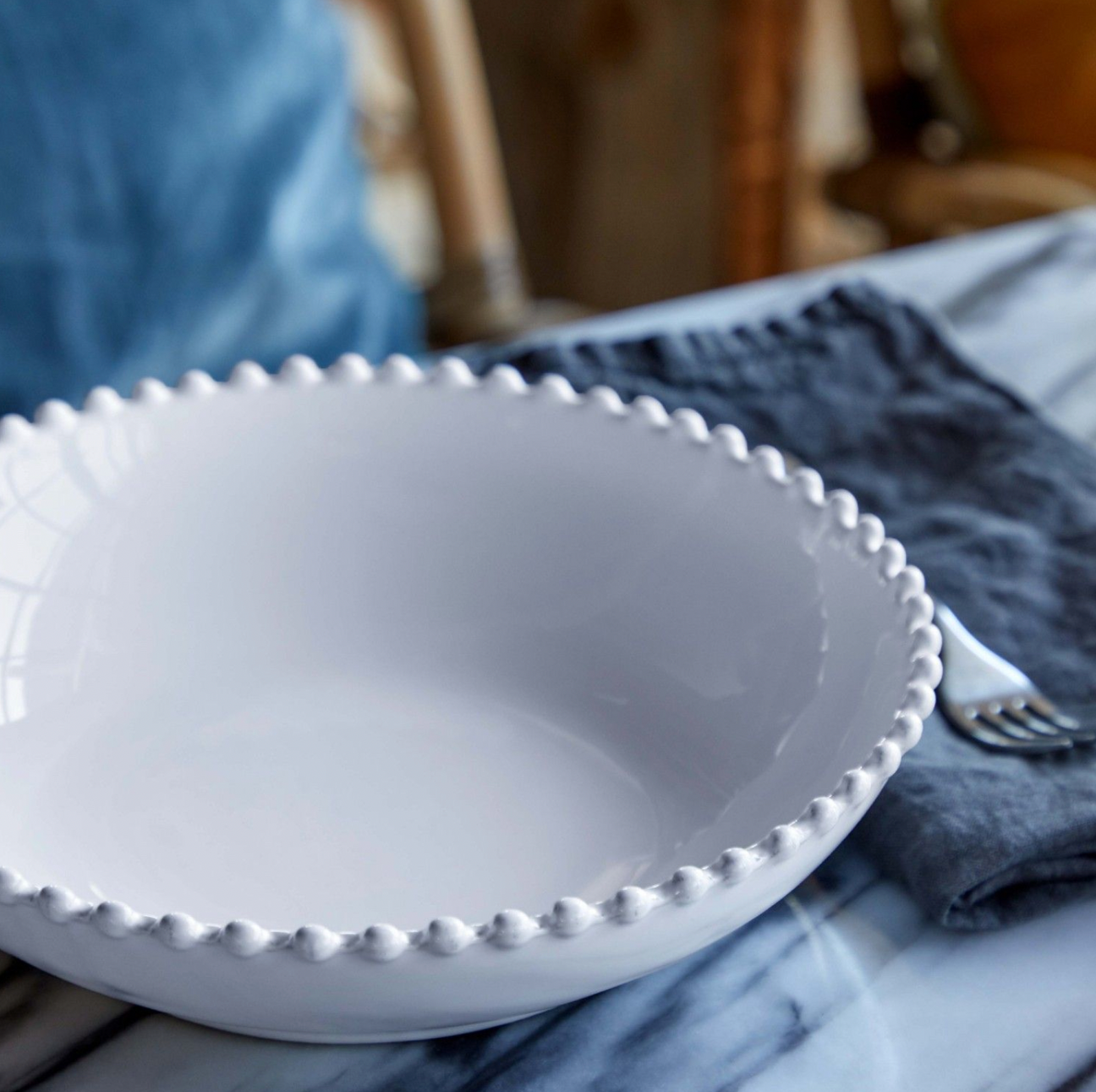 Costa Nova Pearl Pasta Bowl