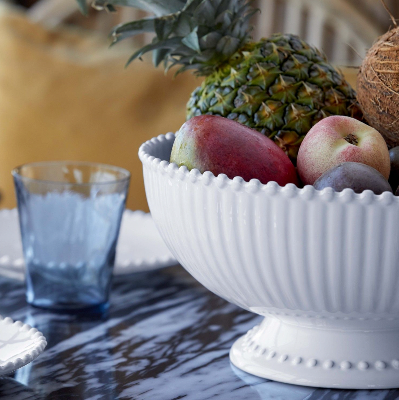 Costa Nova Pearl Centerpiece 13"