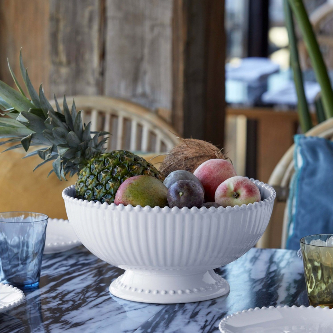 Costa Nova Pearl Centerpiece 13"