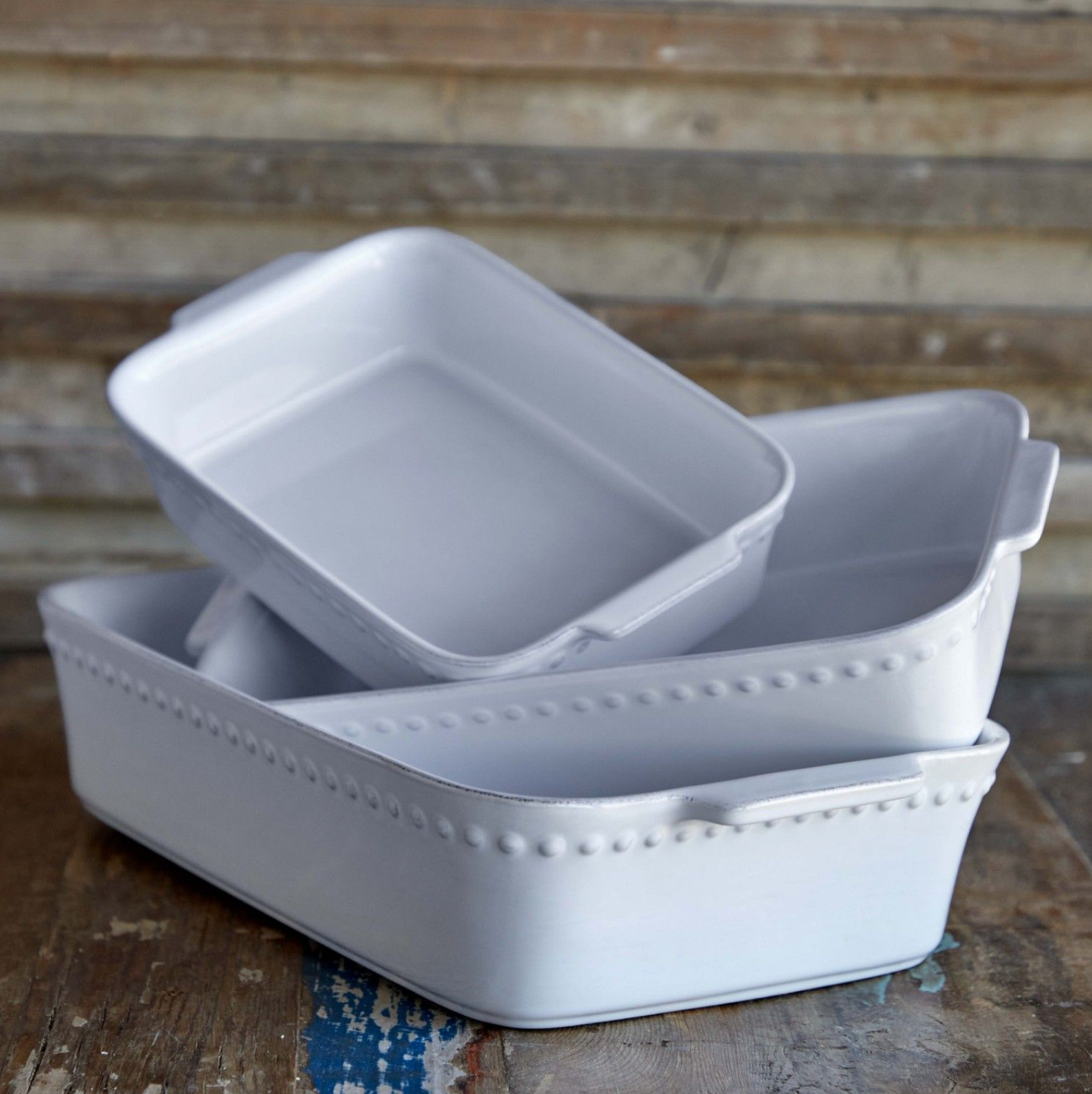 Costa Nova Pearl Rectangular Baker 15"