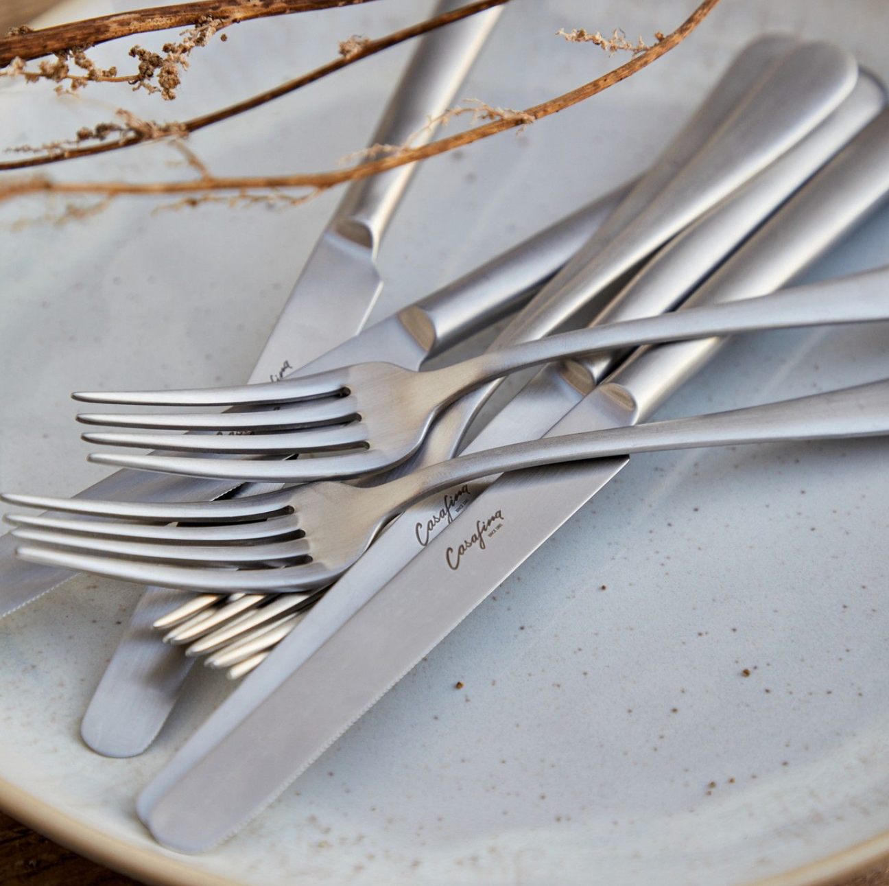 Casafina 5 Piece Pacifica Flatware Set